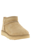 UGG Classic Ultra Mini Beige Ankle Boots