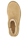UGG Classic Ultra Mini Beige Ankle Boots