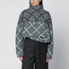 Dries Van Noten Checked alpaca-blend sweater