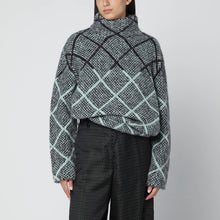  Dries Van Noten Checked alpaca-blend sweater