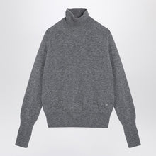  Victoria Beckham Grey wool turtleneck sweater