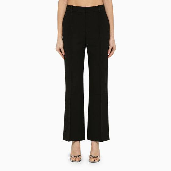 Victoria Beckham Classic black wool-blend trousers