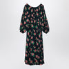 ROTATE Birger Christensen Dress with floral pattern in recycled polyester