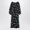 ROTATE Birger Christensen Dress with floral pattern in recycled polyester