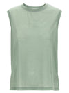 Victoria Beckham Logo Embroidery Top