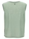 Victoria Beckham Logo Embroidery Top
