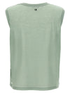 Victoria Beckham Logo Embroidery Top