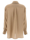 Victoria Beckham Piping Detail Pyjama Shirt