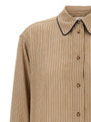 Victoria Beckham Piping Detail Pyjama Shirt