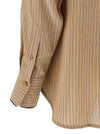 Victoria Beckham Piping Detail Pyjama Shirt