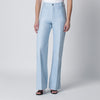 Victoria Beckham Sky blue cotton Alina trousers