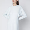 Victoria Beckham Ice blue Dolman midi dress
