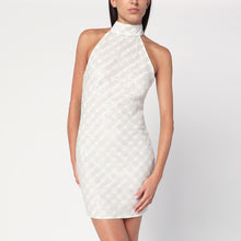  ROTATE Birger Christensen Cream-colored dress with sequins