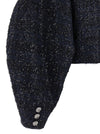 Rotate Birger Christensen Bouclé Short Blazer
