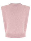 Rotate Birger Christensen Knit Cropped Vest