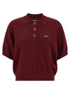 Rotate Birger Christensen Slinky Knit Polo Shirt