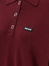 Rotate Birger Christensen Slinky Knit Polo Shirt