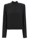 Rotate Birger Christensen Satin Drapy Back Top