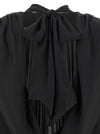 Rotate Birger Christensen Satin Drapy Back Top