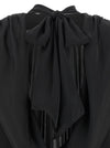 Rotate Birger Christensen Satin Drapy Back Top