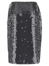 Rotate Birger Christensen Net Sequin Midi Skirt