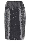 Rotate Birger Christensen Net Sequin Midi Skirt