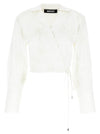 Rotate Birger Christensen Wrap Cotton Shirt