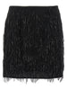 Rotate Birger Christensen Beaded Fringed Skirt