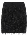 Rotate Birger Christensen Beaded Fringed Skirt