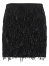 Rotate Birger Christensen Beaded Fringed Skirt