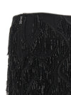 Rotate Birger Christensen Beaded Fringed Skirt