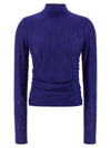 Rotate Birger Christensen Mesh Rouched Sweater
