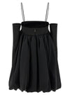 Rotate Birger Christensen Satin Le Bubble Dress