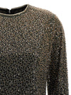 Rotate Birger Christensen Beaded Ls Mini Dress