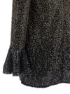 Rotate Birger Christensen Beaded Ls Mini Dress