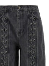 Rotate Birger Christensen Laced Leg Jeans