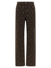 Rotate Birger Christensen Animal Print Jeans