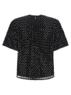 Rotate Birger Christensen Beaded Oversize Top