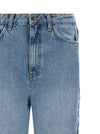 Rotate Birger Christensen Twisted Lacing Jeans