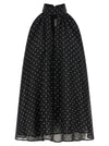 Rotate Birger Christensen Halterneck Bow Top