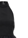 Rotate Birger Christensen Satin Taffeta Maxi Dress