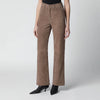 ROTATE Brown suede trousers
