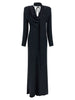 Rotate Birger Christensen Satin Maxi Drapy Dress