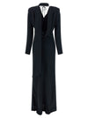 Rotate Birger Christensen Satin Maxi Drapy Dress