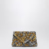 Dries Van Noten Silver/gold sequin pouch