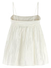 Rotate Birger Christensen Striped Viscose Top