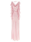 Rotate Birger Christensen Maxi Waterfall Dress