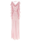 Rotate Birger Christensen Maxi Waterfall Dress