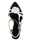 Rotate Birger Christensen Leather Knot Sandals