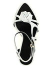 Rotate Birger Christensen Leather Knot Sandals